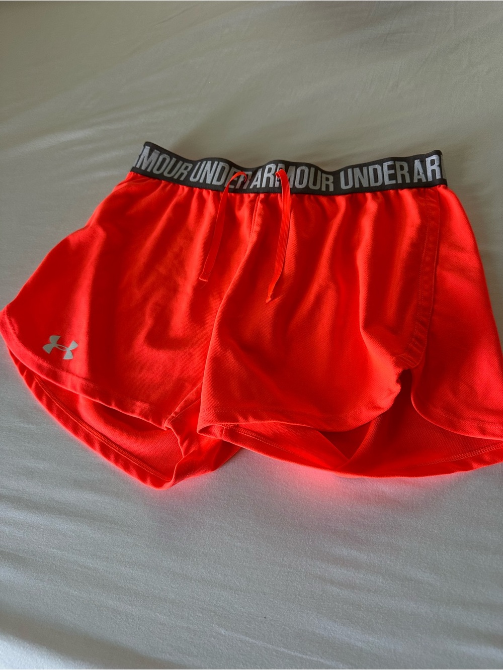 Under Armour Women’s Bright Orange Performance Running Shorts